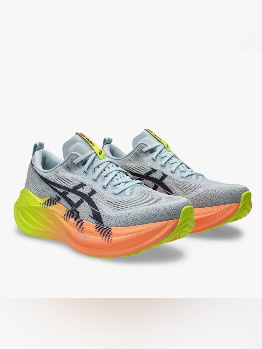 Asics Athletic Shoes with Neon Accents